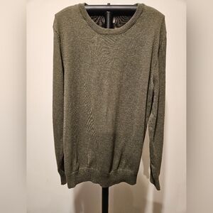 OLD NAVY MEN'S GREEN KNIT PULLOVER LONG SLEEVED SWEATER SIZE MEDIUM